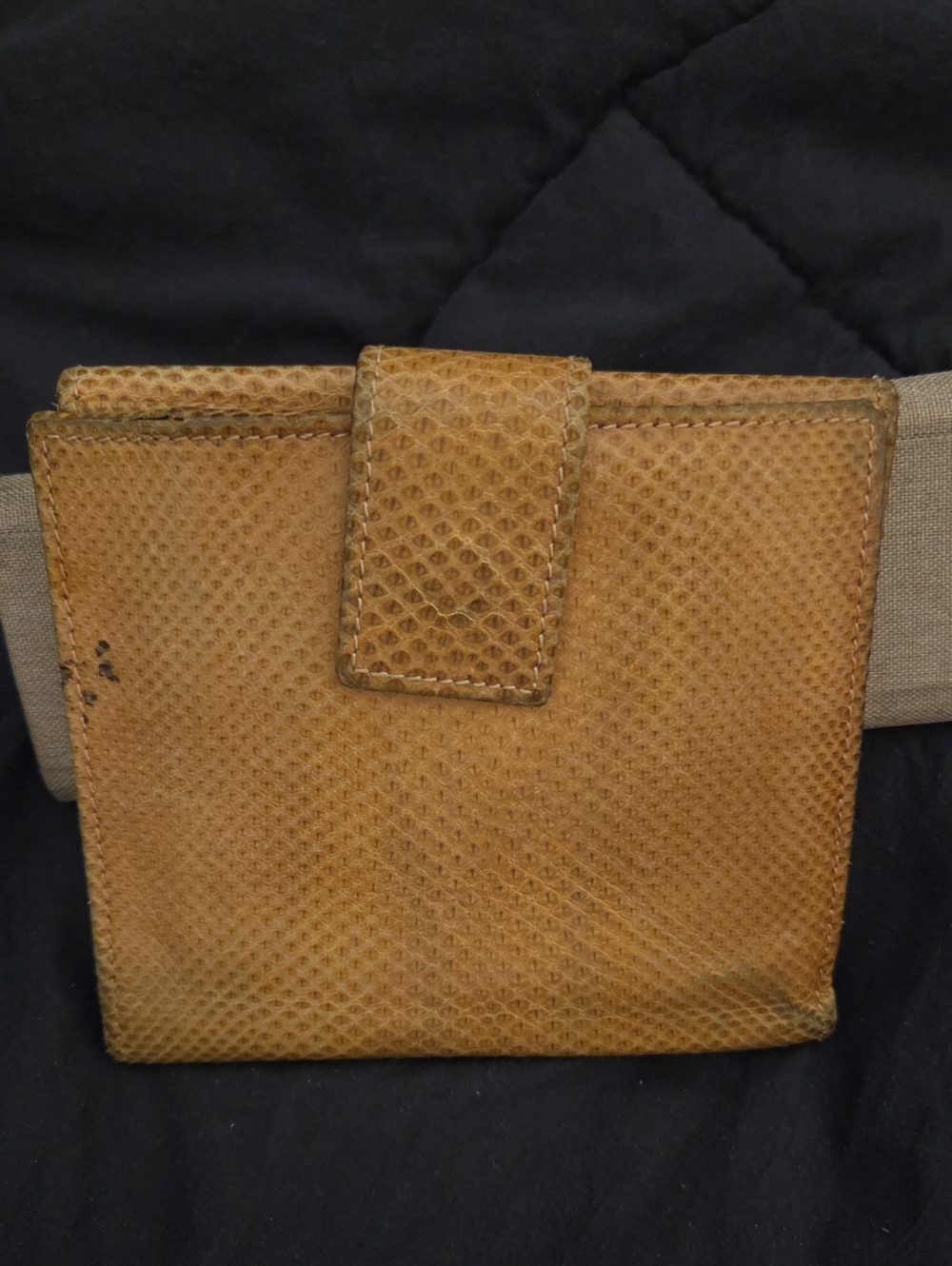 Gucci Marmont Beige and Pink Textured Leather Trifold - Picture 16 of 16